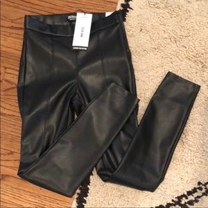 Zara faux leather.